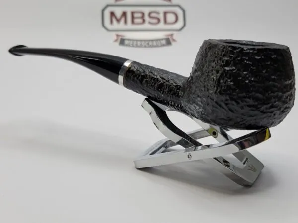 Rossi by Savinelli Lucca 8315 EX Rusticated Prince Briar Tobacco Pipe, Italy [SOLD OUT] - Image 7