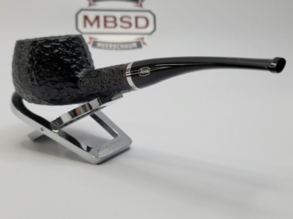 Rossi by Savinelli Lucca 8315 EX Rusticated Prince Briar Tobacco Pipe, Italy [SOLD OUT] - Image 9