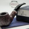 Savinelli Bianca 645 KS Rusticated Bent Brandy Briar Tobacco Pipe, 6mm [SOLD OUT]