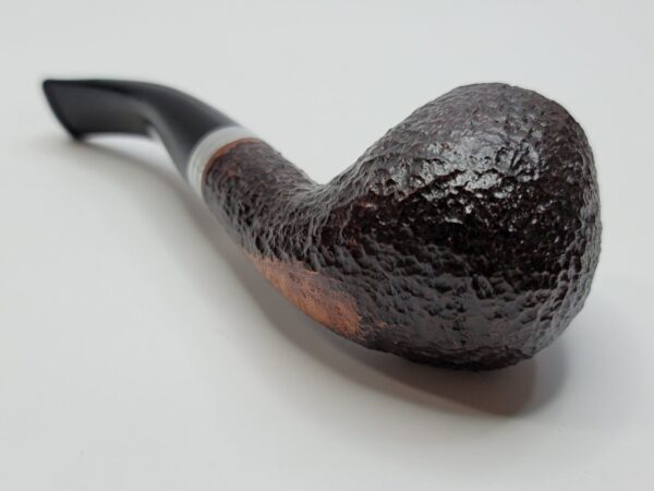 Savinelli Bianca 645 KS Rusticated Bent Brandy Briar Tobacco Pipe, 6mm [SOLD OUT] - Image 13