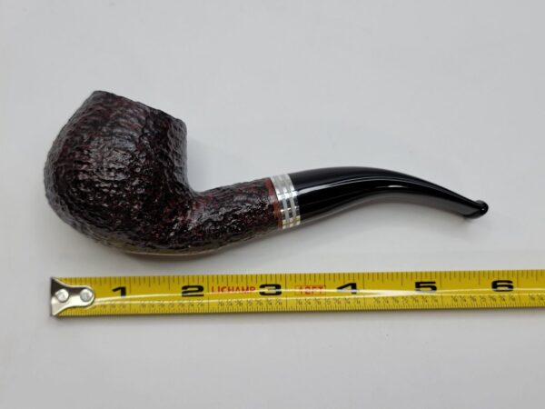 Savinelli Bianca 645 KS Rusticated Bent Brandy Briar Tobacco Pipe, 6mm [SOLD OUT] - Image 15