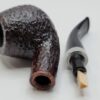 Savinelli Bianca 645 KS Rusticated Bent Brandy Briar Tobacco Pipe, 6mm [SOLD OUT] - Image 17