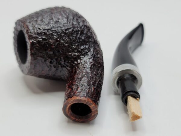 Savinelli Bianca 645 KS Rusticated Bent Brandy Briar Tobacco Pipe, 6mm [SOLD OUT] - Image 17