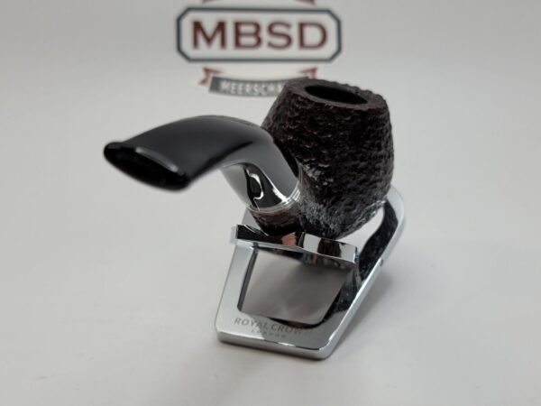 Savinelli Bianca 645 KS Rusticated Bent Brandy Briar Tobacco Pipe, 6mm [SOLD OUT] - Image 8