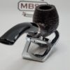 Savinelli Bianca 645 KS Rusticated Bent Brandy Briar Tobacco Pipe, 6mm [SOLD OUT] - Image 9