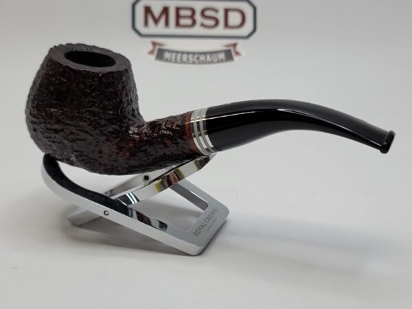 Savinelli Bianca 645 KS Rusticated Bent Brandy Briar Tobacco Pipe, 6mm [SOLD OUT] - Image 10