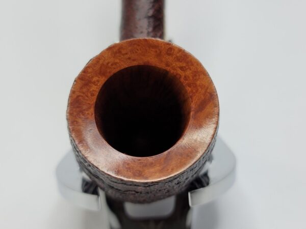 Savinelli Collection 2023 Sandblasted w/ Smooth Top Briar Tobacco Pipe, 6mm [SOLD OUT] - Image 13