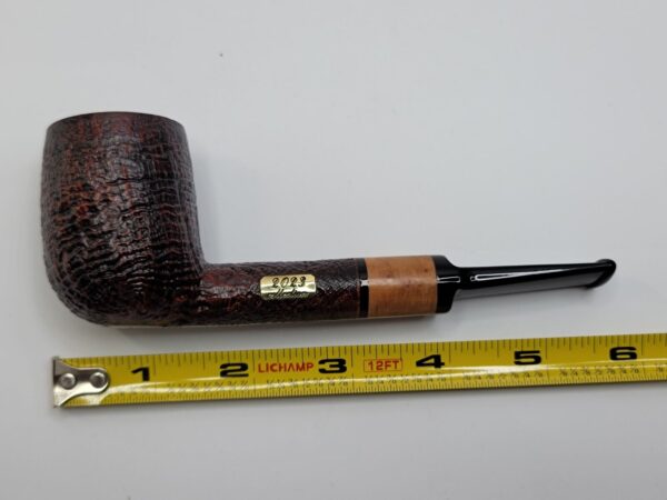 Savinelli Collection 2023 Sandblasted w/ Smooth Top Briar Tobacco Pipe, 6mm [SOLD OUT] - Image 18