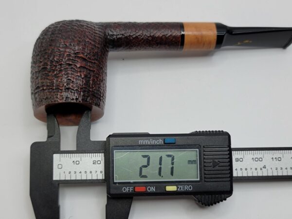 Savinelli Collection 2023 Sandblasted w/ Smooth Top Briar Tobacco Pipe, 6mm [SOLD OUT] - Image 19