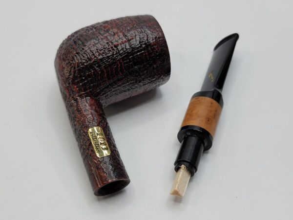 Savinelli Collection 2023 Sandblasted w/ Smooth Top Briar Tobacco Pipe, 6mm [SOLD OUT] - Image 20