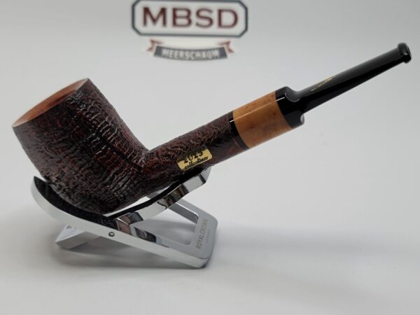 Savinelli Collection 2023 Sandblasted w/ Smooth Top Briar Tobacco Pipe, 6mm [SOLD OUT] - Image 8