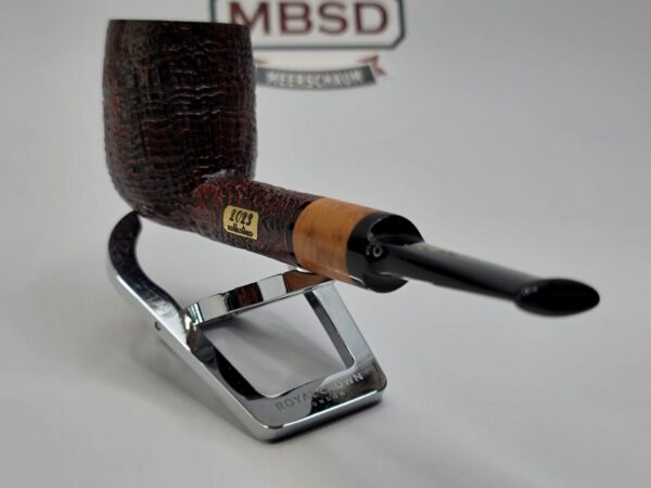 Savinelli Collection 2023 Sandblasted w/ Smooth Top Briar Tobacco Pipe, 6mm [SOLD OUT] - Image 10