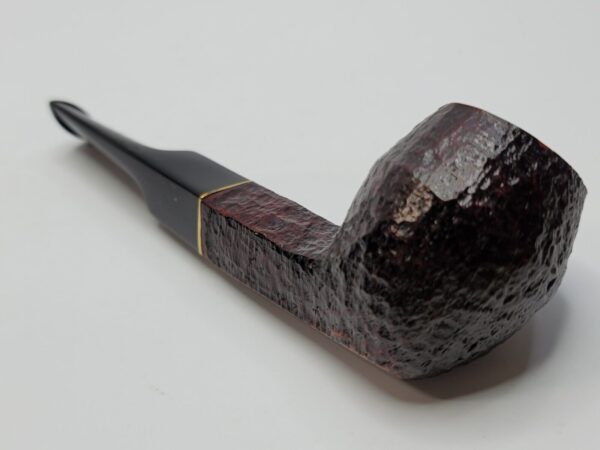 Savinelli Roma 504 Rusticated Straight Bulldog Briar Tobacco Pipe, 6mm, Italy - Image 13