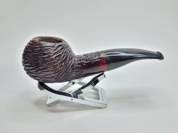 Vintage Elba Bruyere Rusticated Author Estate Briar Tobacco Pipe, Large Bowl [SOLD OUT] - Image 4