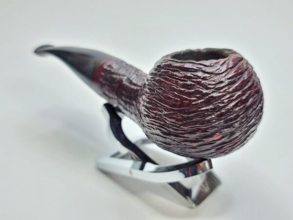 Vintage Elba Bruyere Rusticated Author Estate Briar Tobacco Pipe, Large Bowl [SOLD OUT] - Image 6