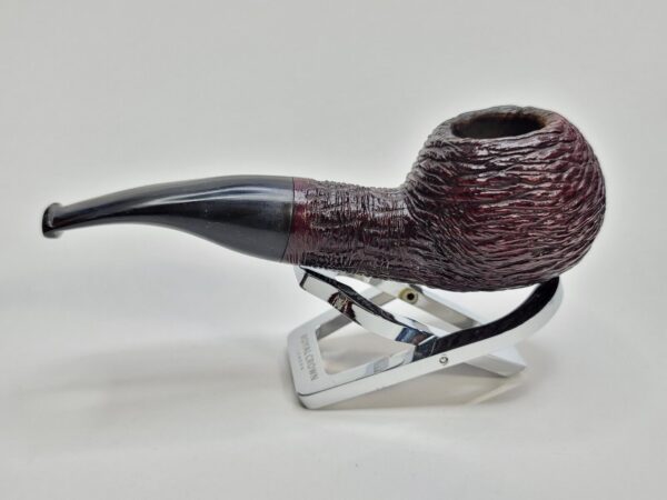 Vintage Elba Bruyere Rusticated Author Estate Briar Tobacco Pipe, Large Bowl [SOLD OUT] - Image 7