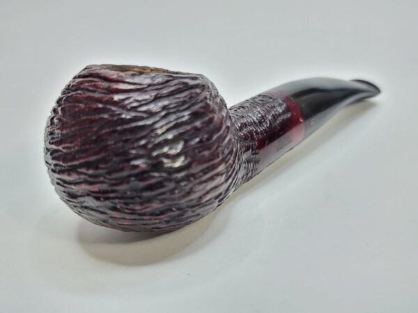 Vintage Elba Bruyere Rusticated Author Estate Briar Tobacco Pipe, Large Bowl [SOLD OUT] - Image 9