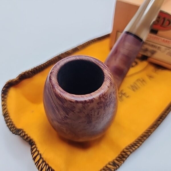 Vintage GBD Verichrome 529 Bent Briar Tobacco Pipe, Unsmoked, NOS [SOLD OUT] - Image 6