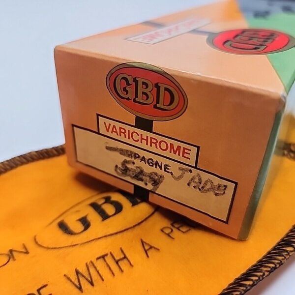Vintage GBD Verichrome 529 Bent Briar Tobacco Pipe, Unsmoked, NOS [SOLD OUT] - Image 7
