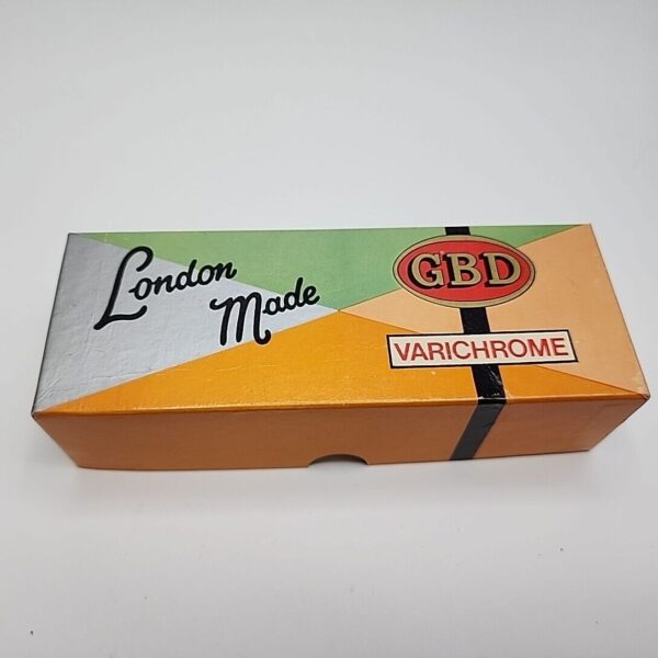 Vintage GBD Verichrome 529 Bent Briar Tobacco Pipe, Unsmoked, NOS [SOLD OUT] - Image 8