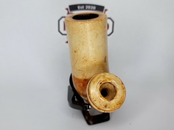 Antique 1800s Block Meerschaum Tobacco Pipe Bowl, Beautiful Coloring [SOLD OUT] - Image 3