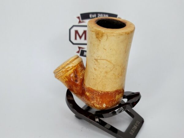 Antique 1800s Block Meerschaum Tobacco Pipe Bowl, Beautiful Coloring [SOLD OUT] - Image 5