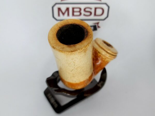 Antique 1800s Block Meerschaum Tobacco Pipe Bowl, Beautiful Coloring [SOLD OUT] - Image 6