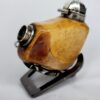 Antique 19th Century Meerschaum Tobacco Pipe, Original Long Stem, Double Silver [SOLD OUT] - Image 9