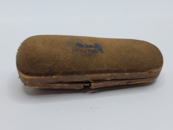 Antique Block Meerschaum Cigar Cigarette Holder Baltic Amber Mouthpiece, Case [SOLD OUT] - Image 7