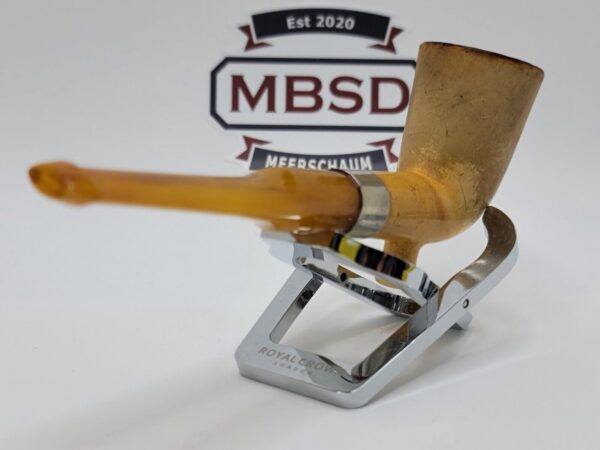 Antique RBC Block Meerschaum Cutty Tobacco Pipe, Case [SOLD OUT] - Image 11