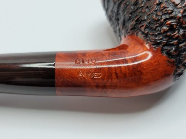 Ascorti Italia Otto Carved Particular Rusticated Briar Tobacco Pipe, Italy, New [SOLD OUT] - Image 14