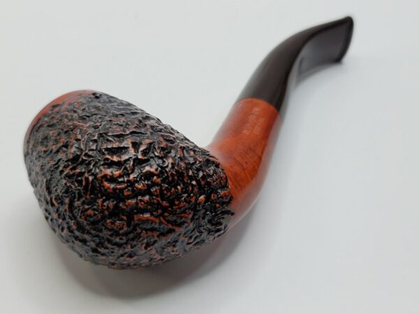 Ascorti Italia Otto Carved Particular Rusticated Briar Tobacco Pipe, Italy, New [SOLD OUT] - Image 16