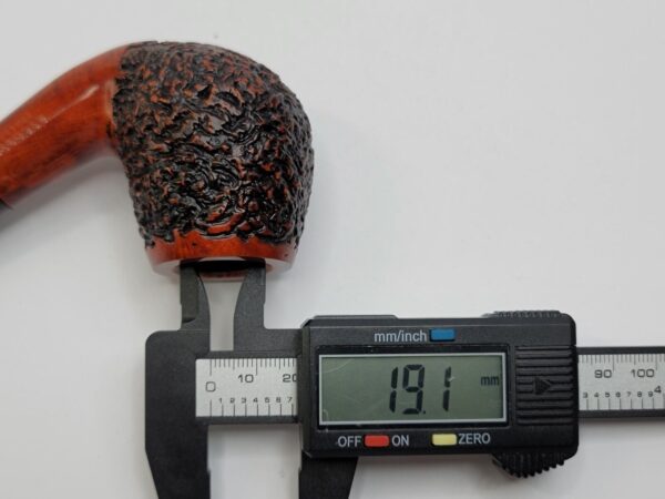Ascorti Italia Otto Carved Particular Rusticated Briar Tobacco Pipe, Italy, New [SOLD OUT] - Image 18