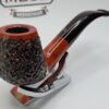 Ascorti Italia Otto Carved Particular Rusticated Briar Tobacco Pipe, Italy, New [SOLD OUT] - Image 5