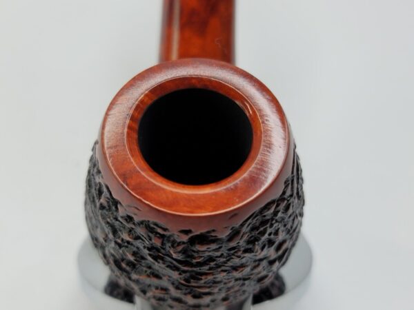 Ascorti Italia Otto Carved Particular Rusticated Briar Tobacco Pipe, Italy, New [SOLD OUT] - Image 6