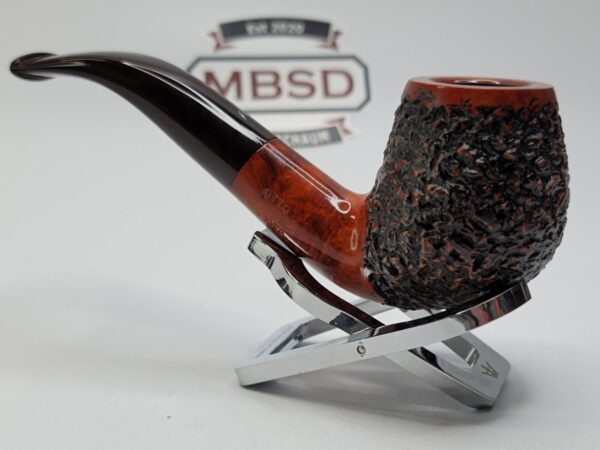Ascorti Italia Otto Carved Particular Rusticated Briar Tobacco Pipe, Italy, New [SOLD OUT] - Image 8