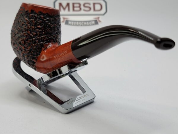 Ascorti Italia Otto Carved Particular Rusticated Briar Tobacco Pipe, Italy, New [SOLD OUT] - Image 10