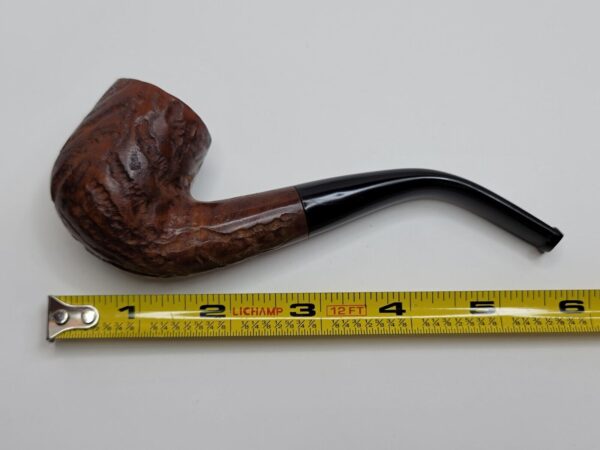 Bertram 70 Rusticated Bent Billiard Estate Briar Tobacco Pipe, Washington DC [SOLD OUT] - Image 11