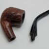 Bertram 70 Rusticated Bent Billiard Estate Briar Tobacco Pipe, Washington DC [SOLD OUT] - Image 13