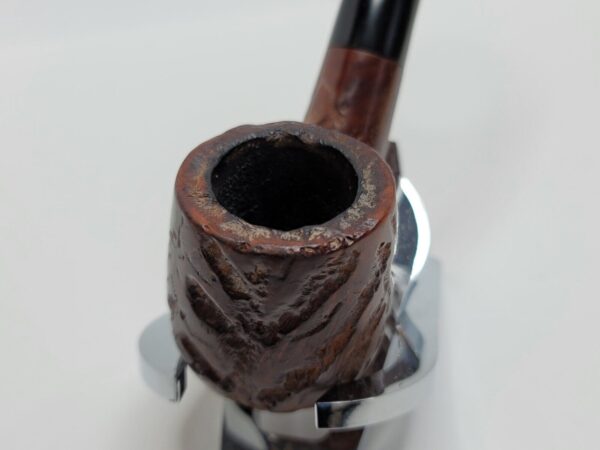 Bertram 70 Rusticated Bent Billiard Estate Briar Tobacco Pipe, Washington DC [SOLD OUT] - Image 4
