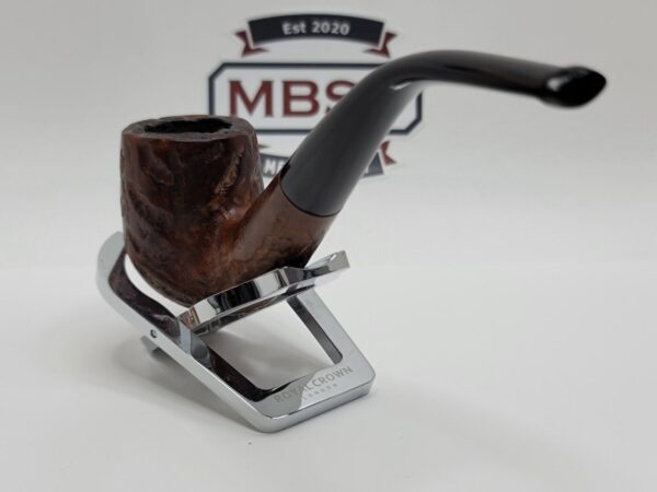 Bertram 70 Rusticated Bent Billiard Estate Briar Tobacco Pipe, Washington DC [SOLD OUT] - Image 6