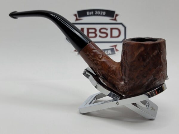Bertram 70 Rusticated Bent Billiard Estate Briar Tobacco Pipe, Washington DC [SOLD OUT] - Image 8