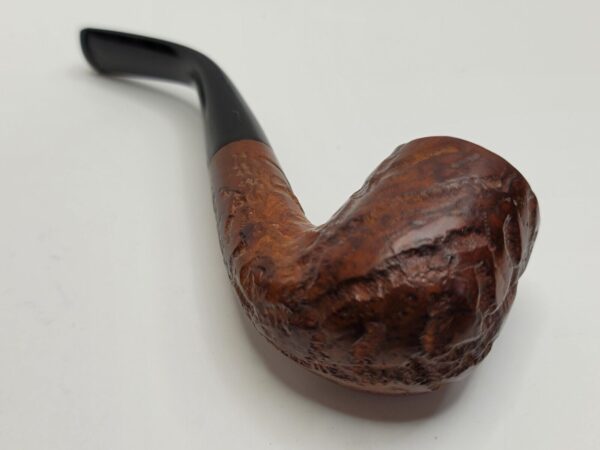 Bertram 70 Rusticated Bent Billiard Estate Briar Tobacco Pipe, Washington DC [SOLD OUT] - Image 10