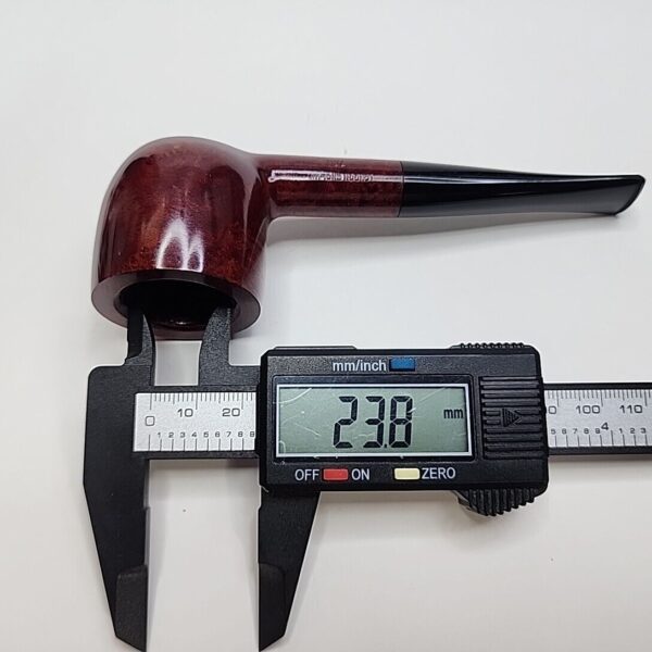 City De Luxe 789 Smooth Pot Briar Tobacco Pipe, Unsmoked, Box [SOLD OUT] - Image 12