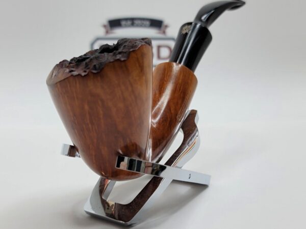 Kriswill Freehand Estate Briar Tobacco Smoking Pipe, Straight Grain [SOLD OUT] - Image 5