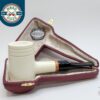 Large MBSD Meerschaum Deluxe Poker Sitter Block Meerschaum Tobacco Pipe, 9mm [SOLD OUT]