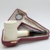 Large MBSD Meerschaum Deluxe Poker Sitter Block Meerschaum Tobacco Pipe, 9mm [SOLD OUT] - Image 3