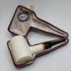 Large MBSD Meerschaum Deluxe Poker Sitter Block Meerschaum Tobacco Pipe, 9mm [SOLD OUT] - Image 5