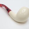 MBSD Meerschaum Bent Billiard Block Meerschaum Tobacco Pipe, Fitted Case [SOLD OUT] - Image 11