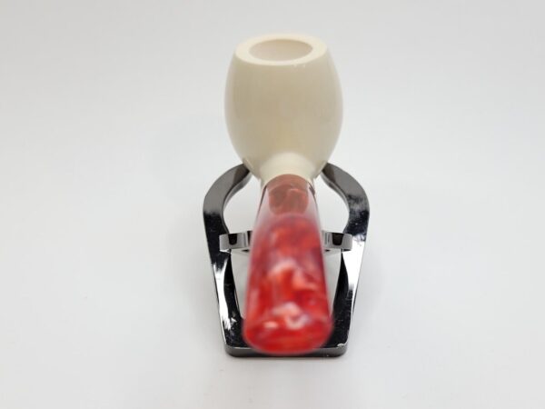 MBSD Meerschaum Bent Billiard Block Meerschaum Tobacco Pipe, Fitted Case [SOLD OUT] - Image 14